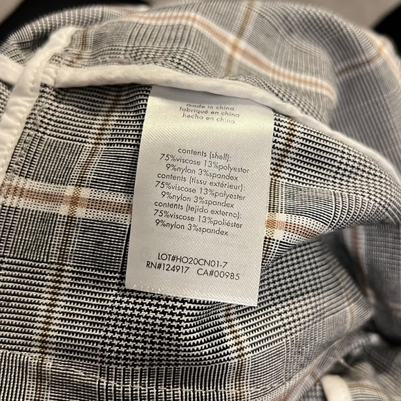 WeWoreWhat Corset Overalls in Grey Plaid - Picture 10 of 10